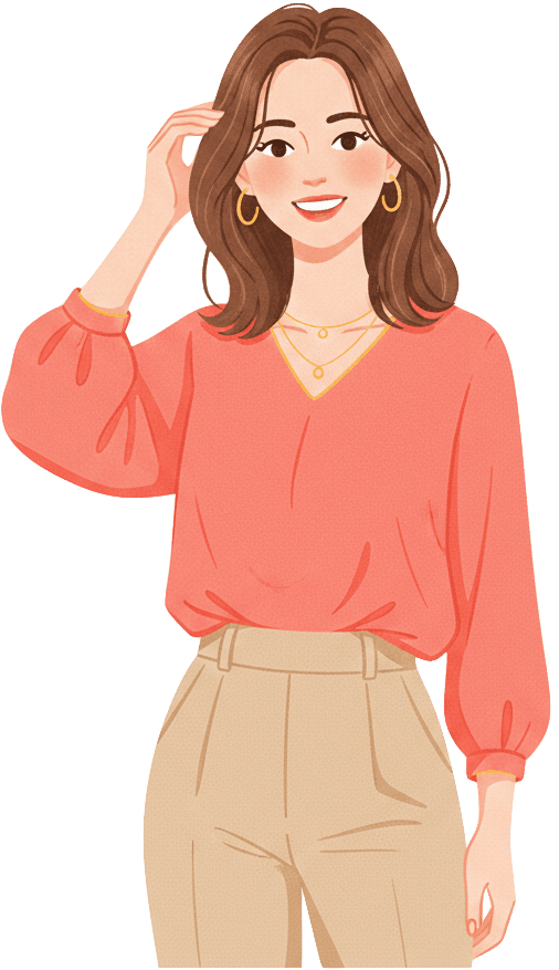 女性会員イラスト