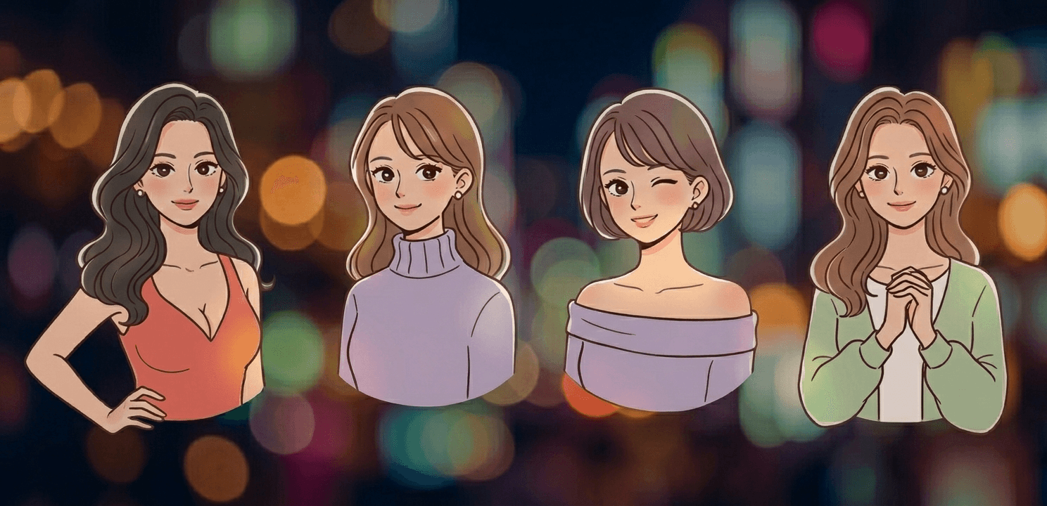 会員タイプのイラスト